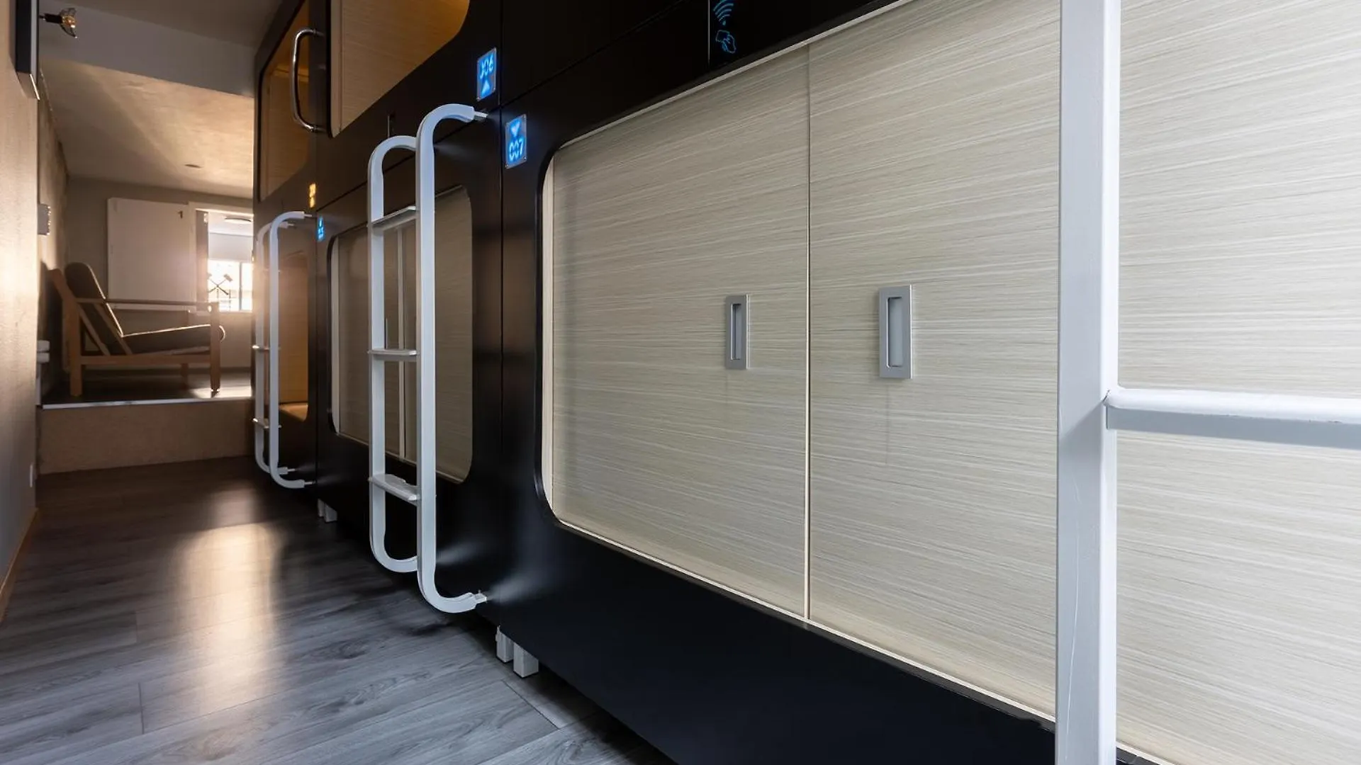 Hôtel capsule Hotel Mue Cubes à Gundelfingen
